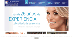 Desktop Screenshot of clinicacarlospatino.com